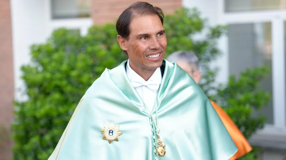 Rafa Nadal, investido doctor ‘honoris causa’ por la Universidad Politécnica de Madrid